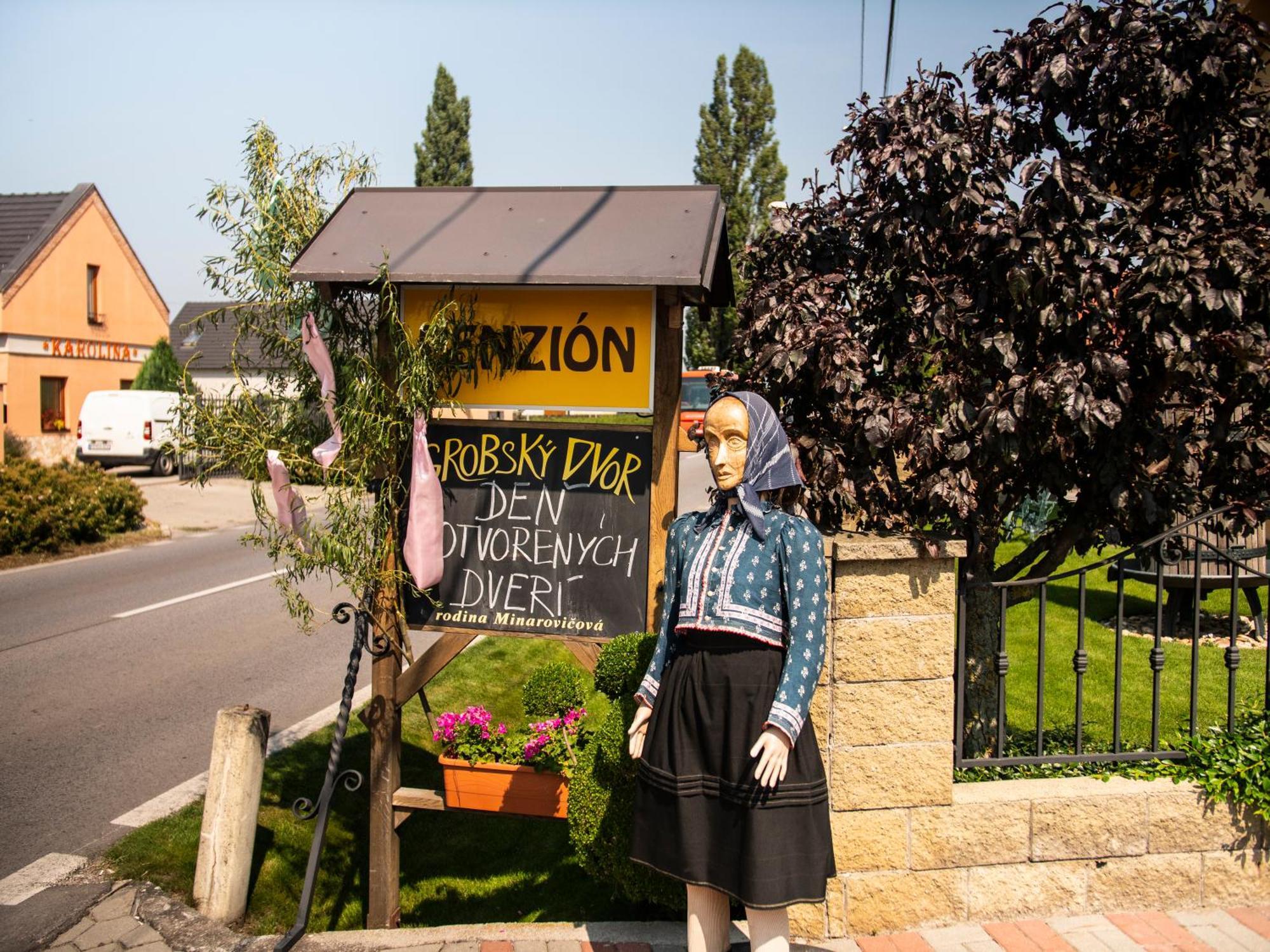 Penzion Grobsky Dvor Slovensky Grob Εξωτερικό φωτογραφία
